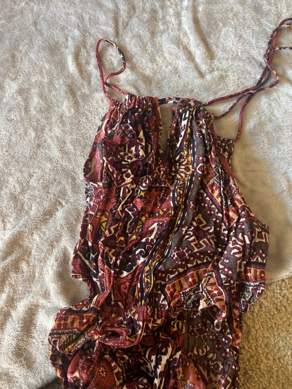Raga (Anthro) tribal maxi dress with cutouts - Picture 7 of 7